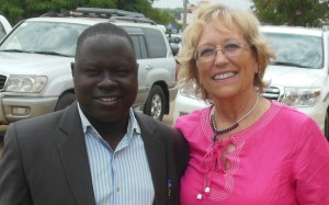 Dr. Luke Benson, my protector in Juba.
