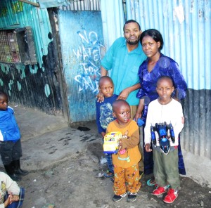 Cowley - Pastor Peter with Family