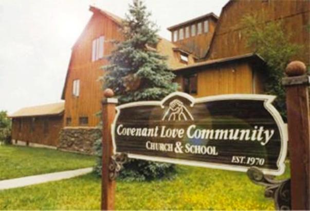 The Barn in the early eighties after renovation and change of name to Covenant Love Community
